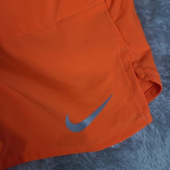Nike Dri-FIt Stride 2-in-1 7" Running Shorts Men's 2XLarge DM4759-885 Orange Zip - Picture 2 of 15